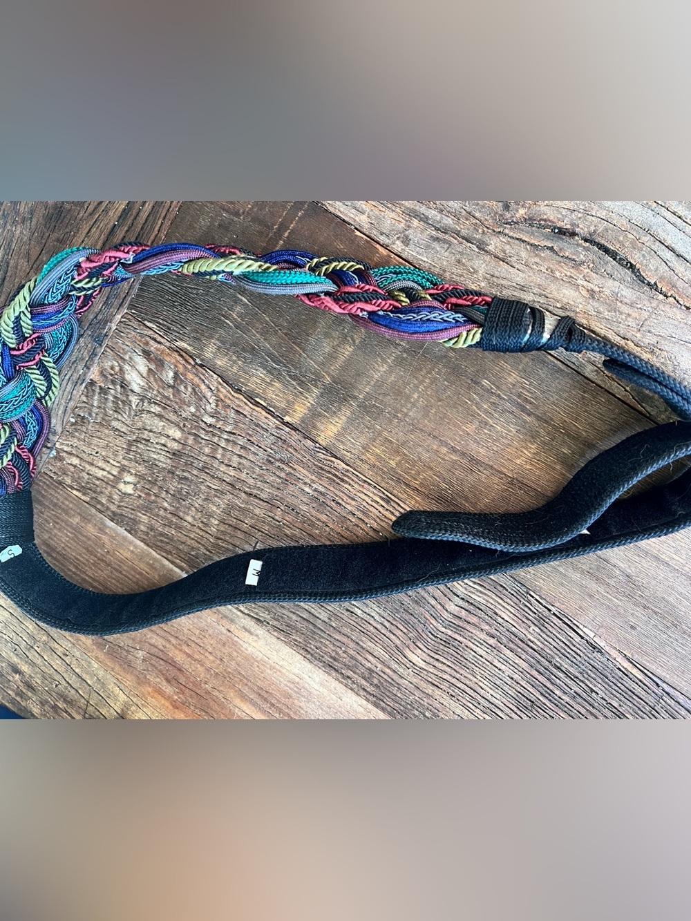 Braided Multicolor Belt - - Picture 4 of 9